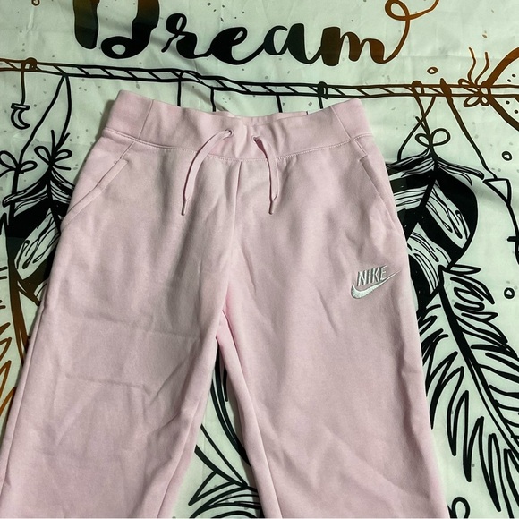 Nike Girls Kids Fleece Lined Therma Training Pants - Picture 3 of 5